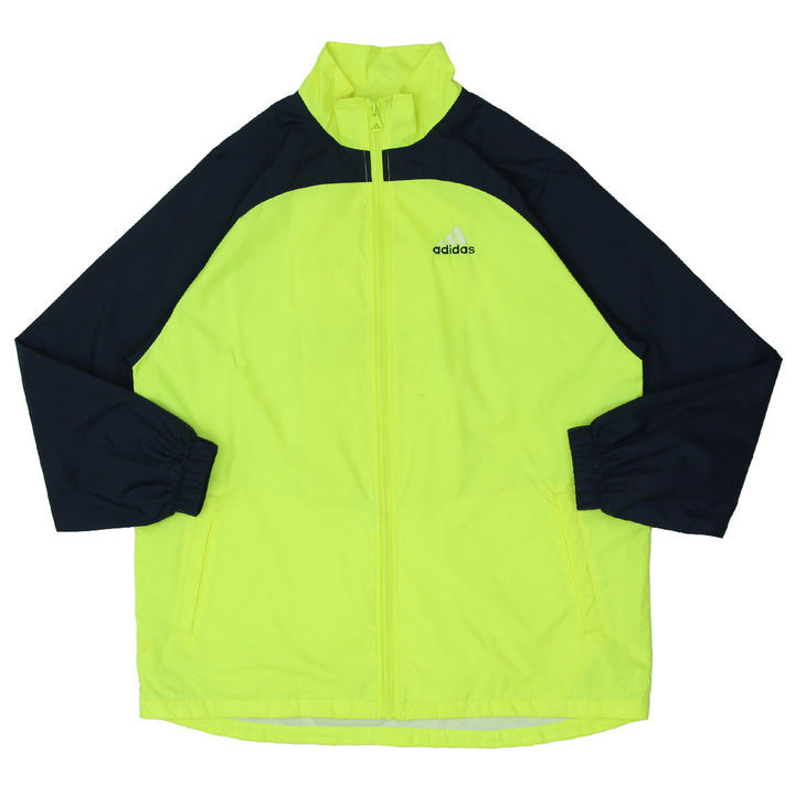Vintage Adidas Embroidered Full Zip Windbreaker Jacket