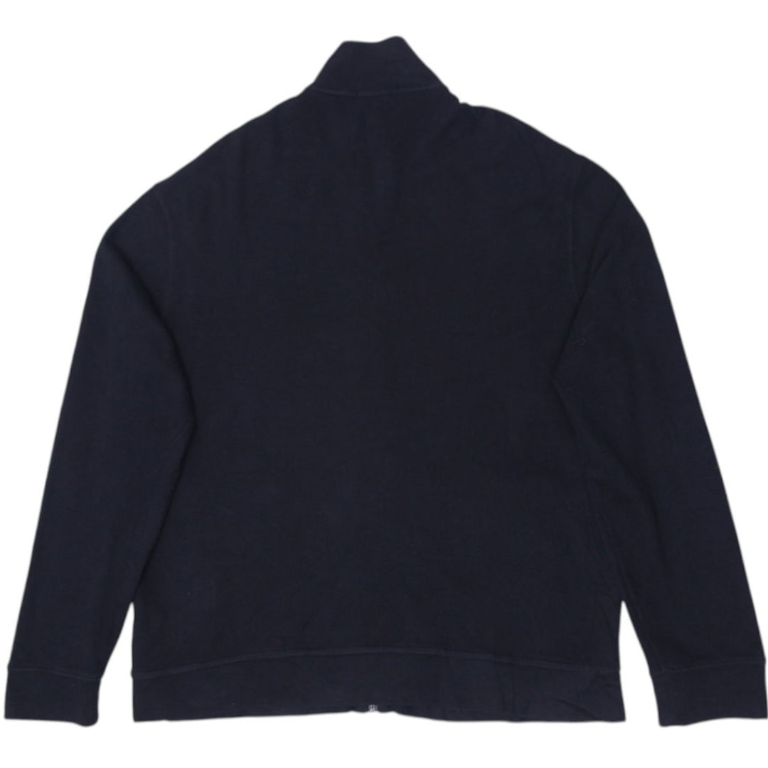 Mens Polo Ralph Lauren Estate Rib Black Full Zip Jacket XL | Migration_Jackets - Side View | Fashion Rerun