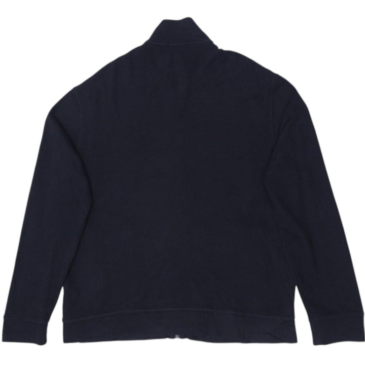 Mens Polo Ralph Lauren Estate Rib Black Full Zip Jacket XL | Migration_Jackets - Side View | Fashion Rerun