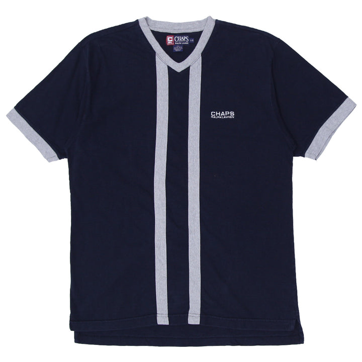 Mens Chaps Ralph Lauren V-Neck T-Shirt - Fashion Rerun Vintage Migration_T-Shirt