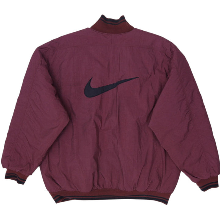 Vintage Nike Big Swoosh Windbreaker Jacket Size L | Migration_Jackets - Side View | Fashion Rerun
