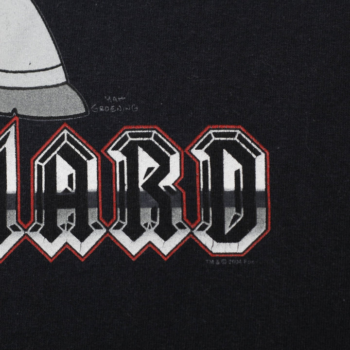 Vintage 2004 Homer Simpson Live Large Rock Hard Graphic T Shirt Size L | Migration_T-Shirts - Detail View | Fashion Rerun