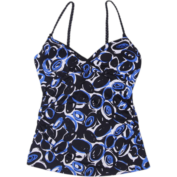 Y2K Ladies Abstract Swirl Cami Top Size S