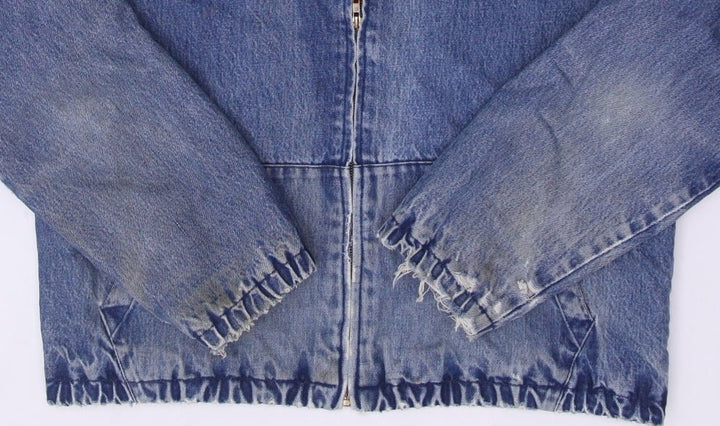 Vintage 90s Polo By Ralph Lauren Distressed Denim Jacket