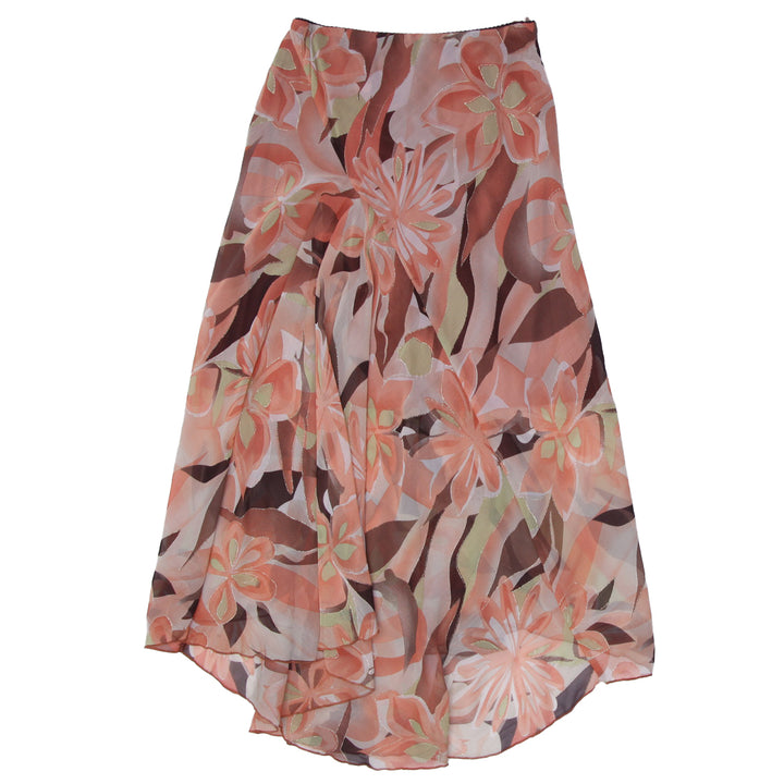 Y2K Ladies Elite Printed Long Skirt