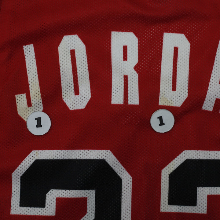 Vintage Champion USA Jordan #23 Red Basketball NBA Jersey L | Migration_Jerseys - View 6 | Fashion Rerun