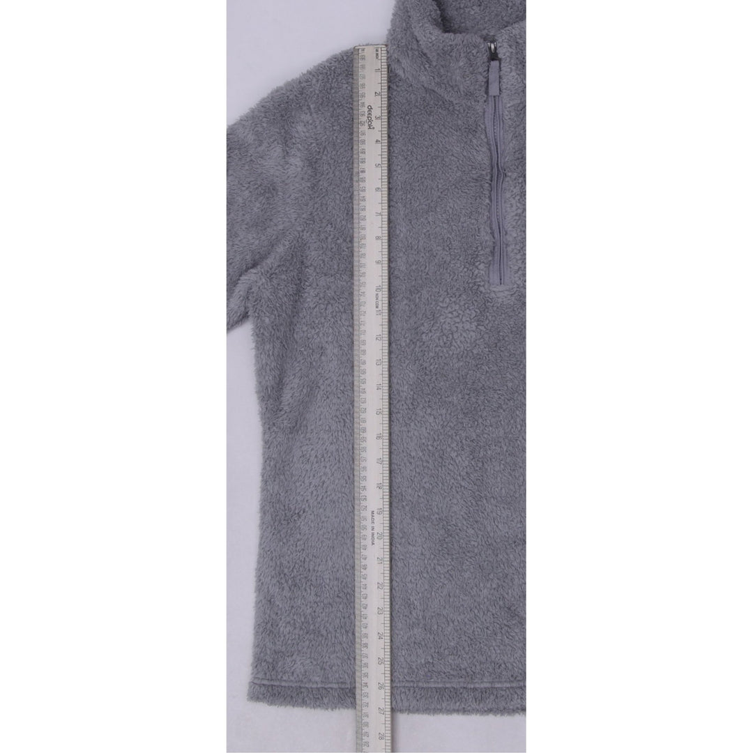 Mens Patagonia Fleece Jacket Gray Quarter Zip Pullover Warm XL | Migration_Jackets - View 9 | Fashion Rerun