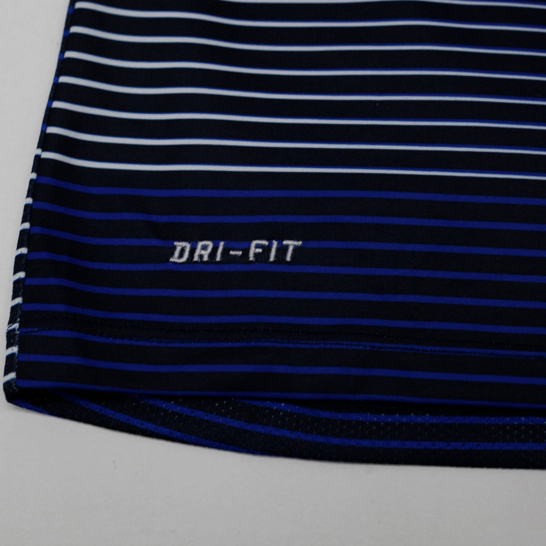 Mens Nike 2016 France FFF Striped Pre Match Jersey Size M