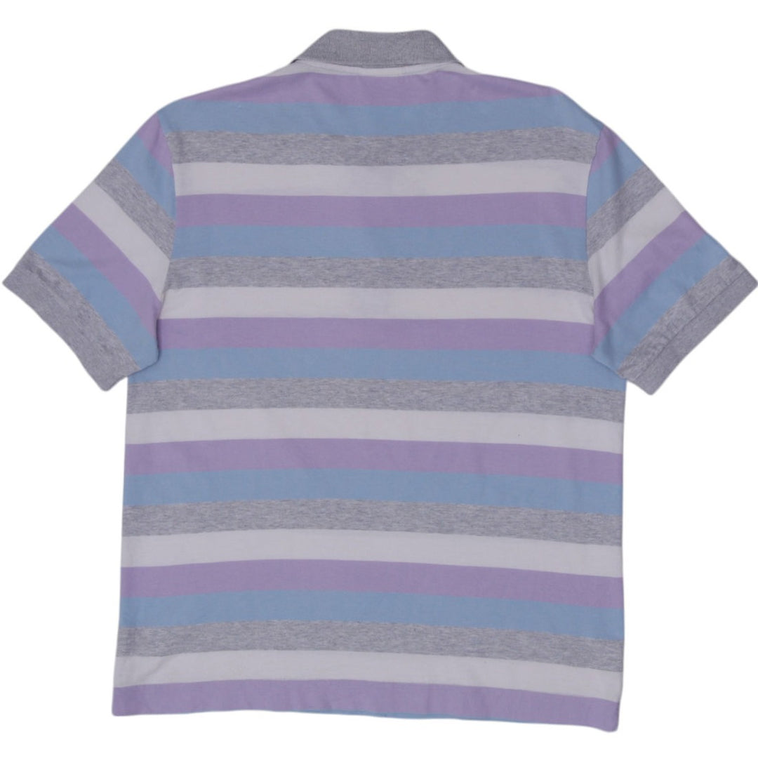 Mens Lacoste Striped Pique Polo Shirt Size 3