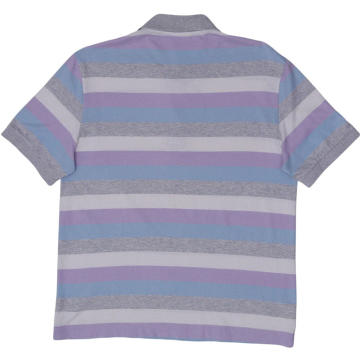 Mens Lacoste Striped Pique Polo Shirt Size 3