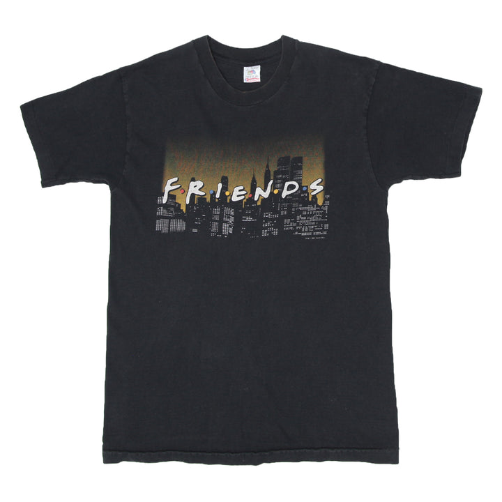 1995 Vintage F.R.I.E.N.D.S T-Shirt Single Stitch Made in USA Black L