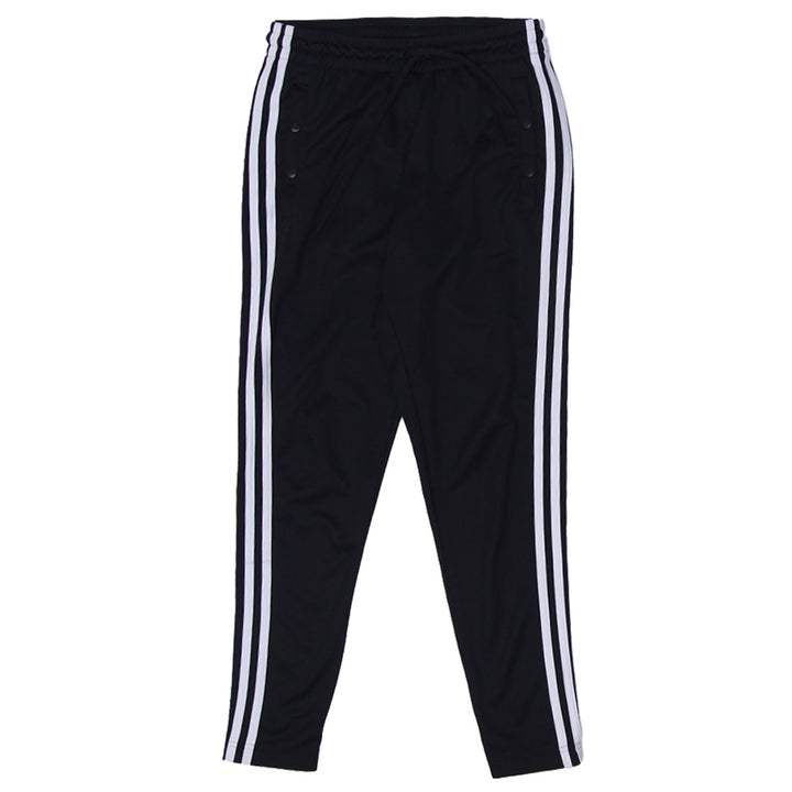 Ladies Adidas Logo Snap Button Side Track Pants