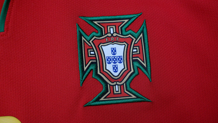 Mens Nike Portugal Nike 2008-2010 Euro Football Home Jersey #7 Ronaldo