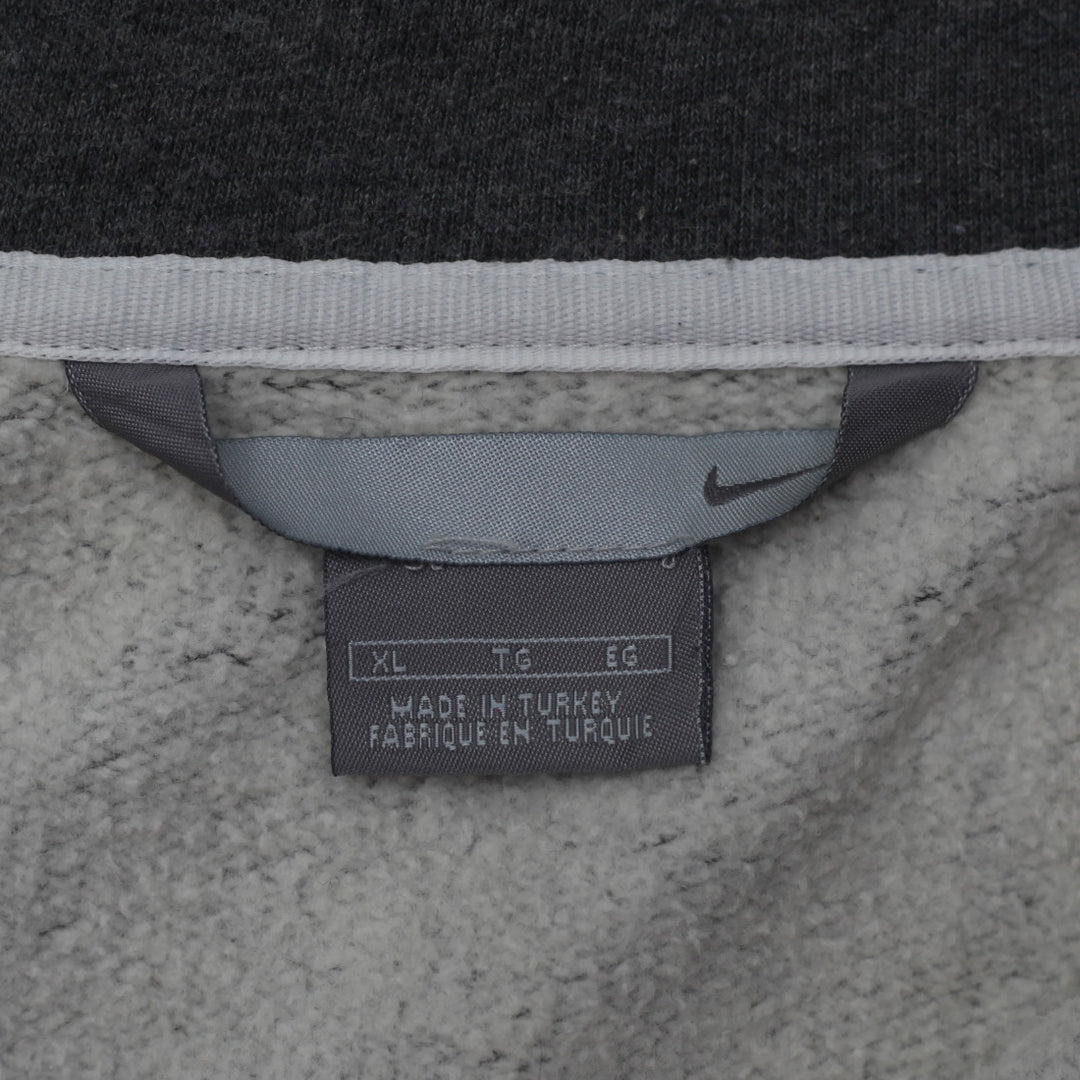 2000's Vintage Nike Swoosh Embroidered Full Zip Jacket Gray XL - Fashion Rerun Vintage Migration_Jacket