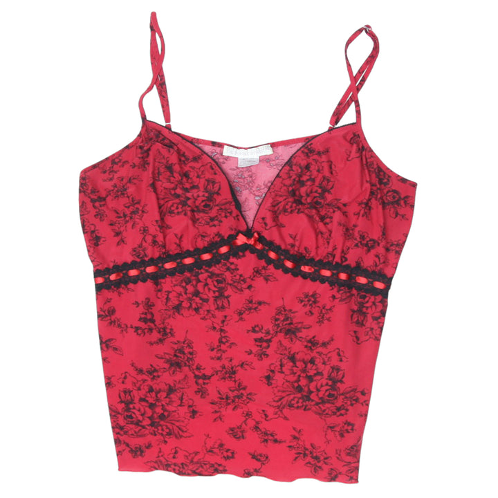 Y2K Strappy Floral Top