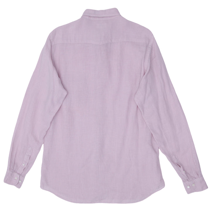 Mens Hardford Slim Fit Linen Shirt - Fashion Rerun Vintage Migration_Shirt