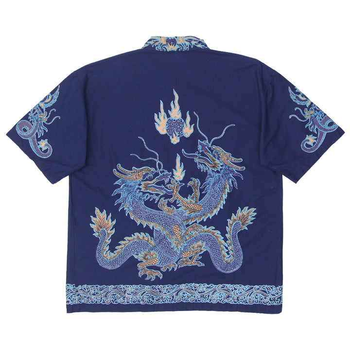 Mens Chateau Works Dragon Short Sleeve Shirt - Fashion Rerun Vintage Migration_Shirt