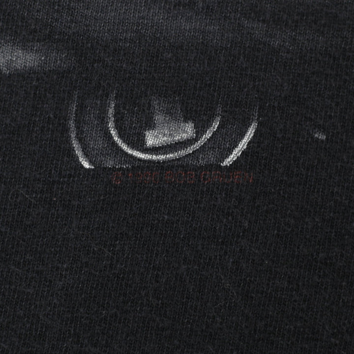 Vintage Tennessee River T-Shirt Black Graphic John Lennon