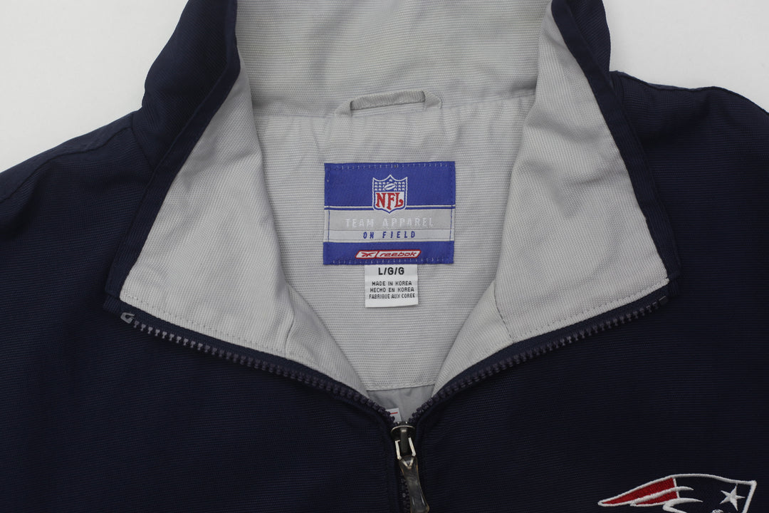 Vintage Reebok NFL New England Patriots Full Zip Jacket