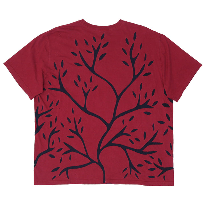 Nike Rework Branch Motif Embroidery Patch Work Mens T-Shirt PR264