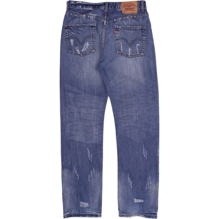 Mens Levi's 501 Original Fit Straight Leg Denim Jeans Size W30 L32