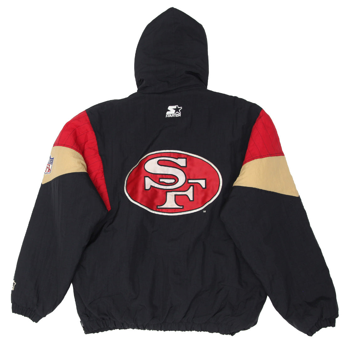 Shop Vintage Starter San Francisco 49Ers Quarter Zip Quilted
