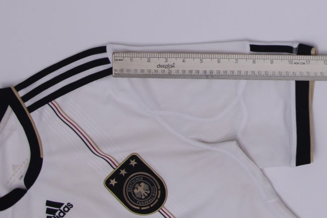 Mens Adidas 2010-11 Germany Soccer Jersey White Team Size M