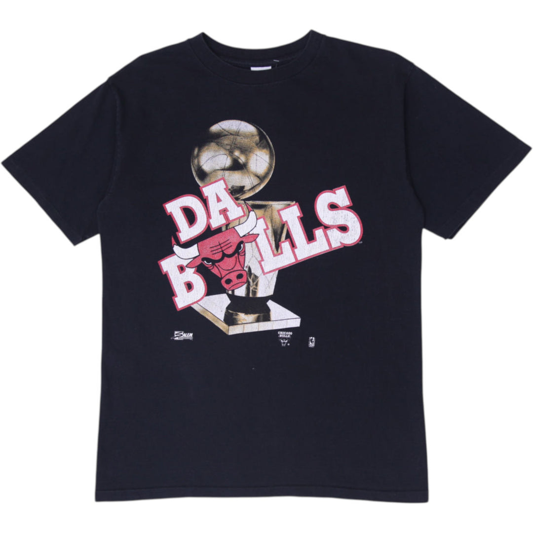 Vintage 1991 Chicago Bulls "Da Bulls" NBA Championship T-Shirt Made in USA Sz L
