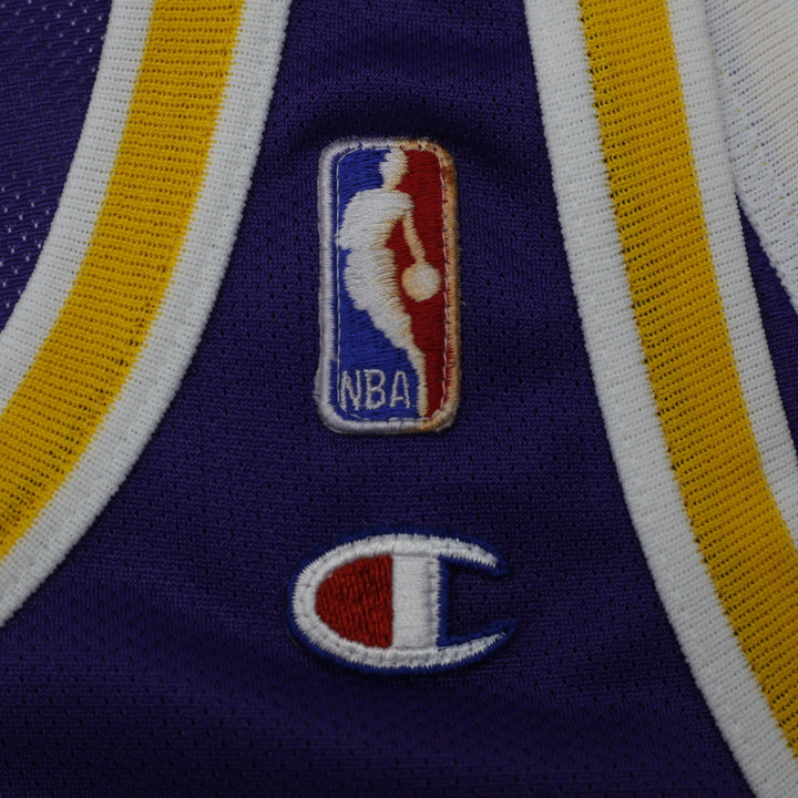 Vintage 1996 Champion Shaquille O'Neal Los Angeles Lakers Jersey Size 44 USA