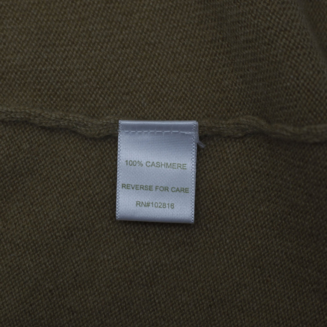 Ladies Garnet Hill 100% Cashmere Turtleneck Sweater Size M