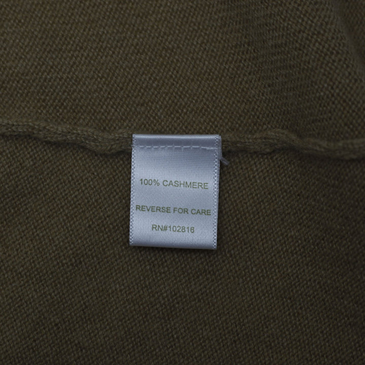 Ladies Garnet Hill 100% Cashmere Turtleneck Sweater Size M