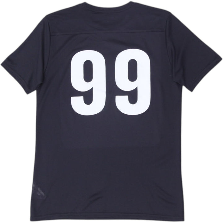 Youth Boys Nike LFC Dri-Fit Black Short Sleeve T-Shirt | Migration_T-Shirts - Side View | Fashion Rerun