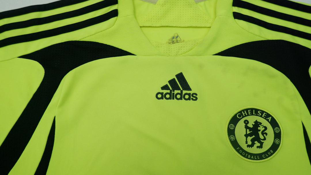 Mens 2007/08 Chelsea Away Football Shirt Adidas Soccer Jersey