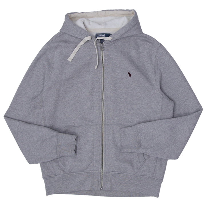 Mens Polo Ralph Lauren Full Zip Hoodie Gray - Fashion Rerun Vintage Migration_Sweaters