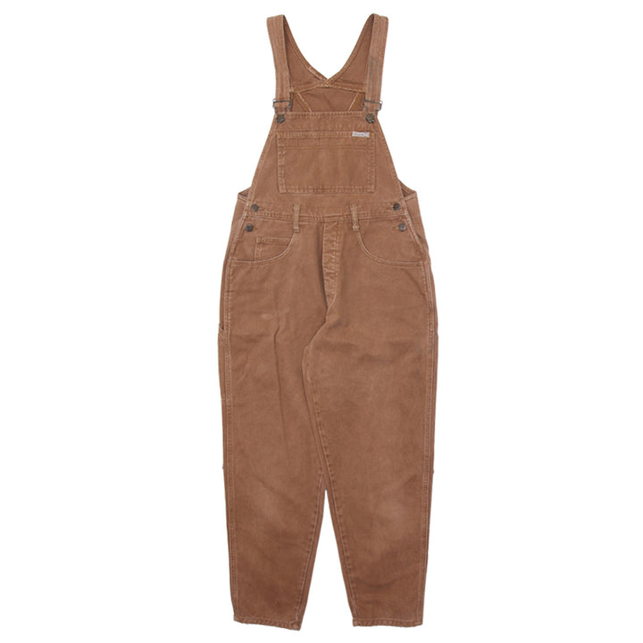 Vintage Guess By Georges Marciano Brown Denim Overall Ladies
