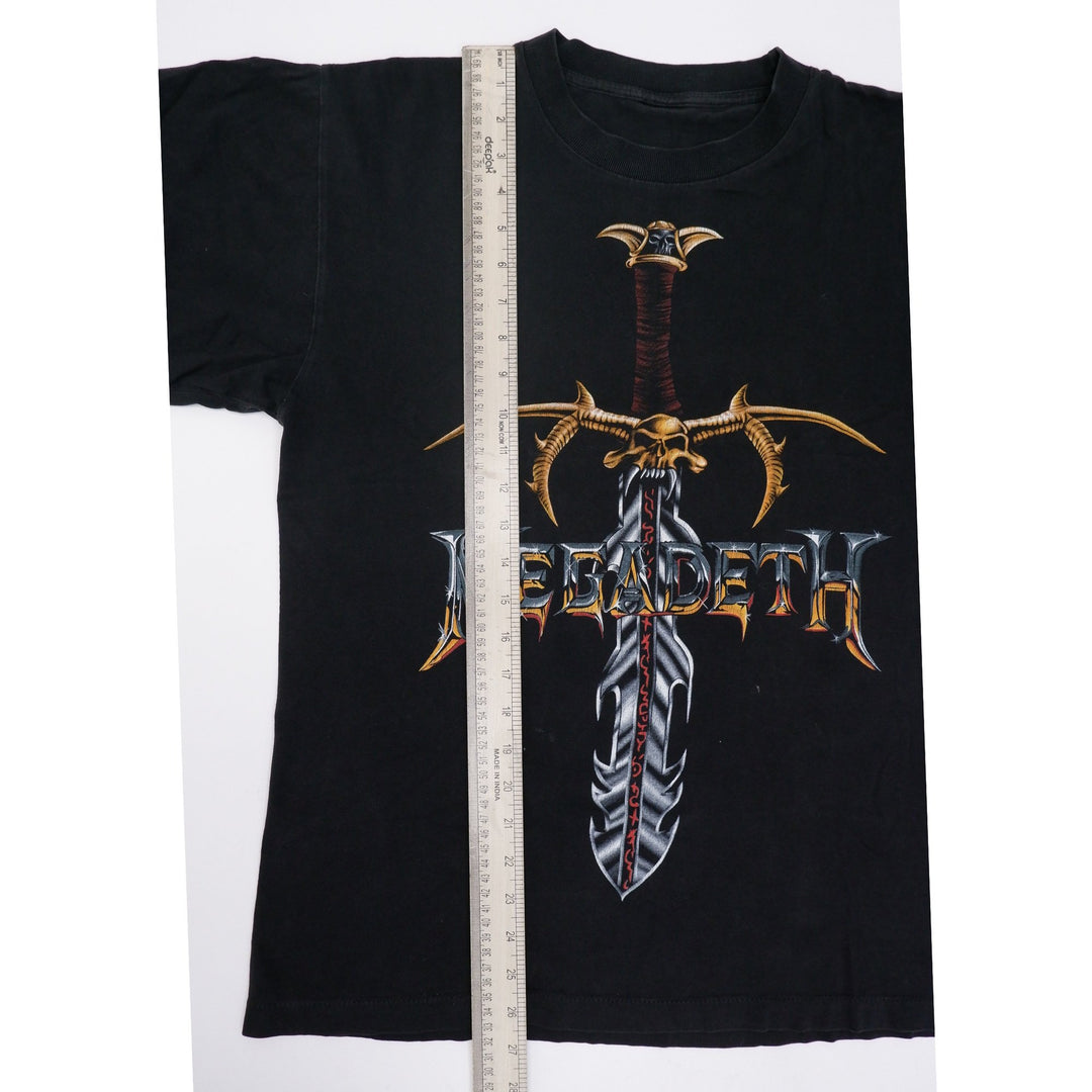 Vintage 1997 Megadeth Faded Band T-Shirt Single Stitch