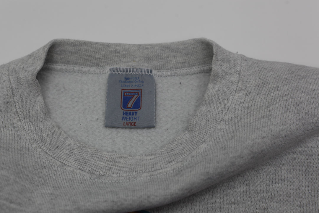 1996 Vintage Logo 7 New England Patriots Vs. Green Bay Packers Sweatshirt