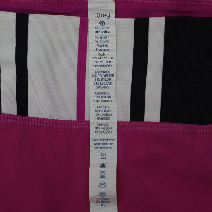 Ladies Lululemon Pace Rival Tennis Skort Size 10
