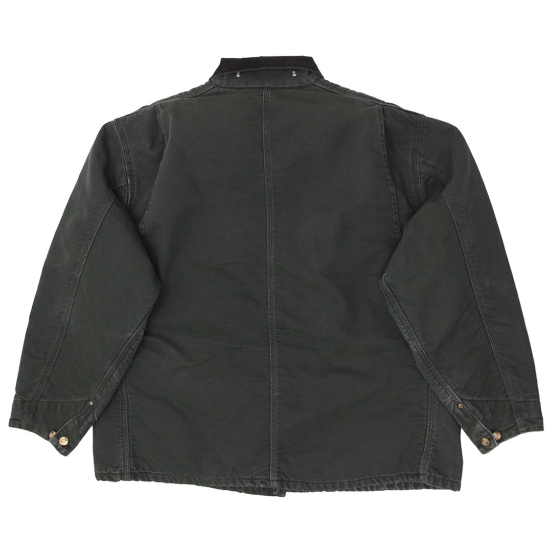 Vintage Carhartt Blanket Lined Chore Coat Jacket-Green - Fashion Rerun Vintage Migration_Jacket