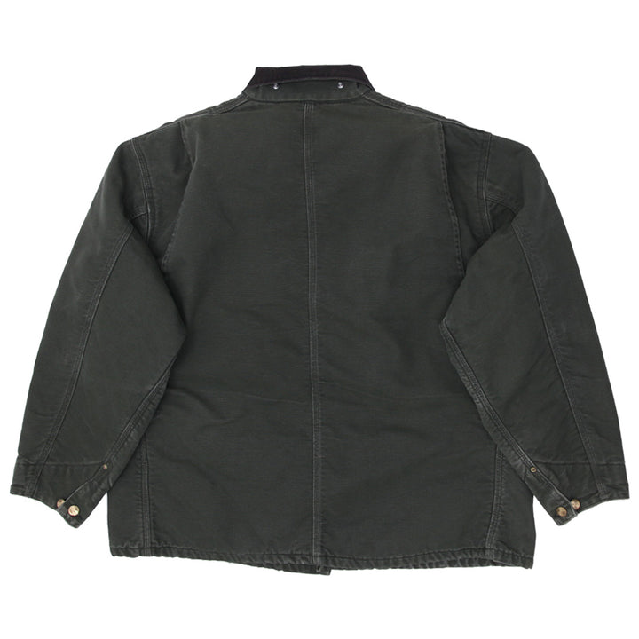 Vintage Carhartt Blanket Lined Chore Coat Jacket-Green - Fashion Rerun Vintage Migration_Jacket