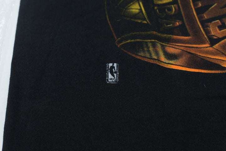 Vintage Chicago Bulls Back To Back To Back Champion T-Shirt S.Stitch Made in USA XL