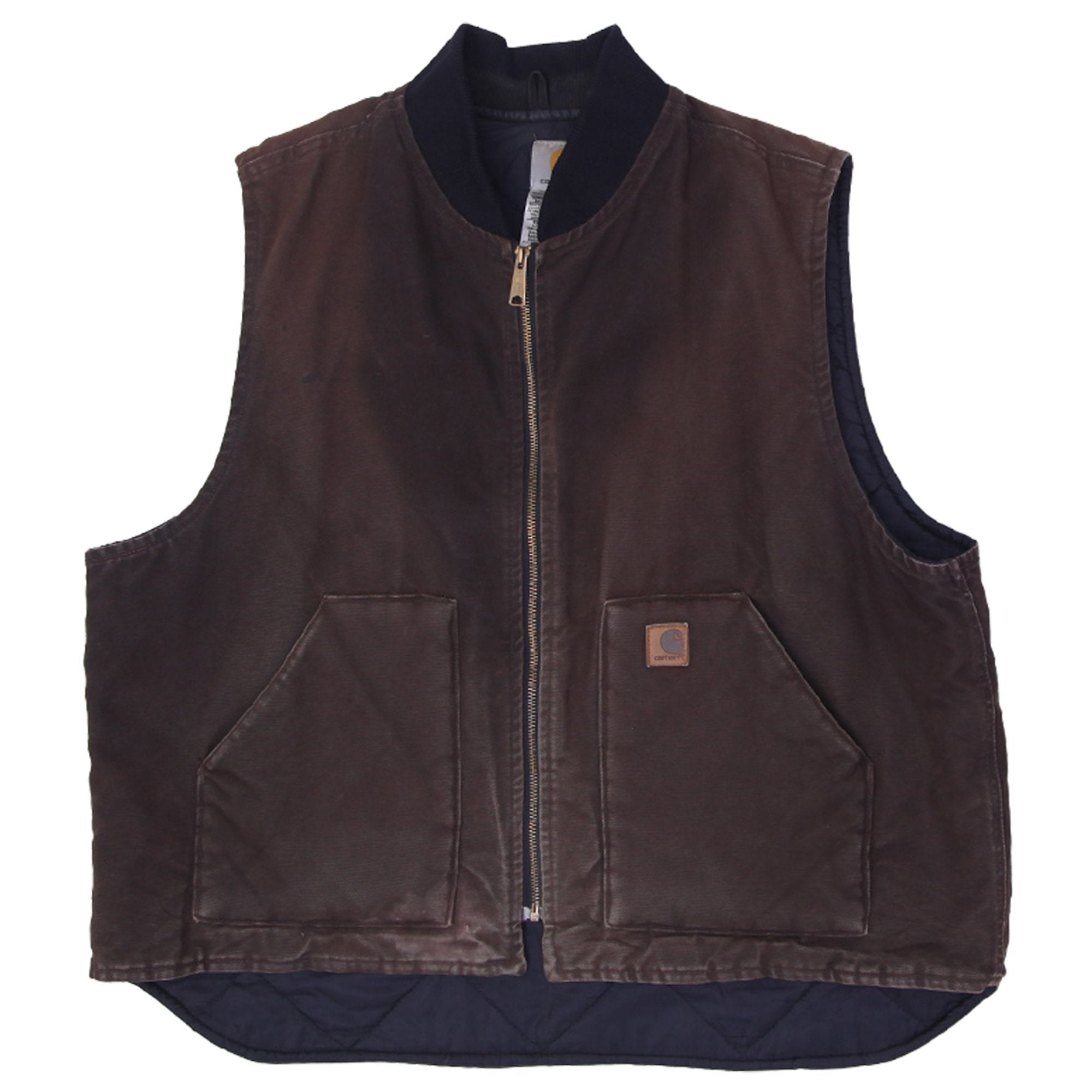 Shop Mens Carhartt Relaxed V02 MDT Fit Firm Duck Insulated Rib