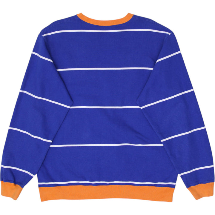 Supreme Stripe Crewneck Graphic Sweatshirt Size XL
