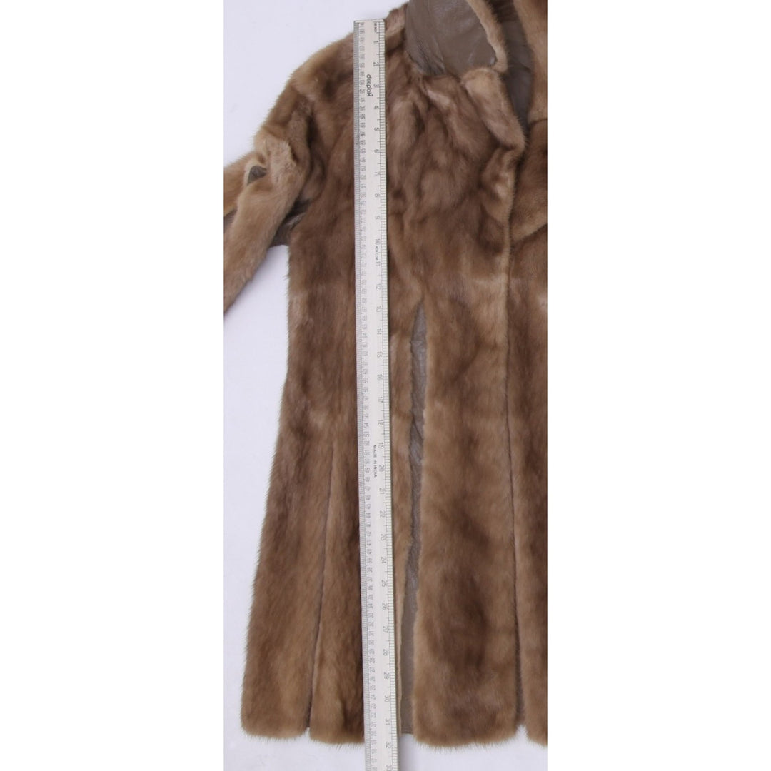 Mid-Century Vintage Shushan’s Custom Honey-Blonde Mink Fur Coat