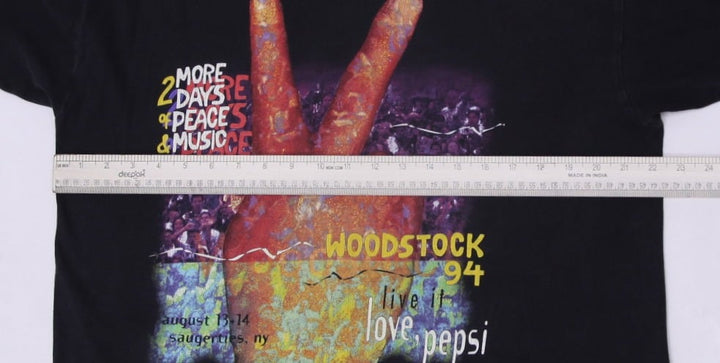 Vintage 1994 Woodstock "Live It Love Pepsi" Concert T-Shirt L | Migration_T-Shirts - View 9 | Fashion Rerun