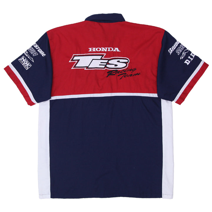 Mens Honda TES Racing Team Shirt - Fashion Rerun Vintage Migration_Shirt