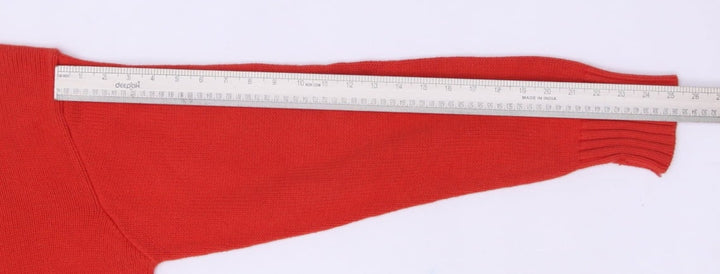 Vintage Polo By Ralph Lauren Orange Knitted Crewneck Sweater L | Migration_Jumper & Knitwear RL Collection - | Fashion Rerun