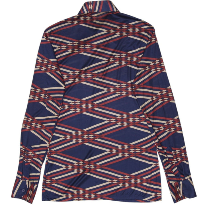 Roland Pattern Long Sleeve Shirt Size M | Migration_Shirts - Side View | Fashion Rerun