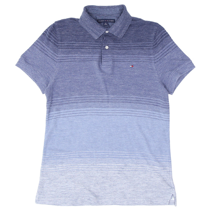 Mens Tommy Hilfiger Striped Polo T-Shirt - Fashion Rerun Vintage Migration_T-Shirt