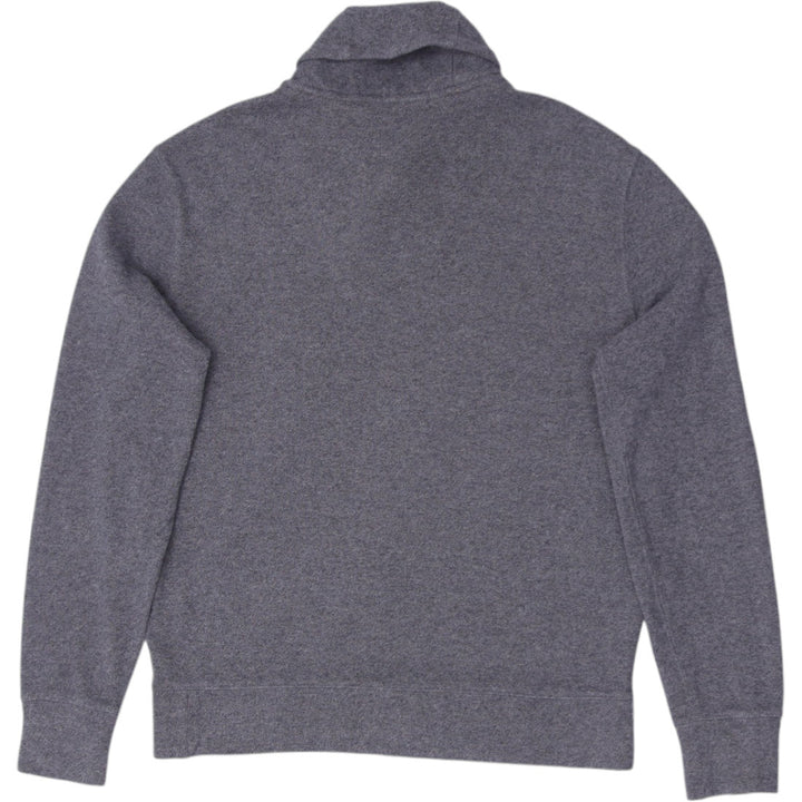 Mens Polo Ralph Lauren Sweater Gray Knit Shawl Collar M | Migration_Knitwear & Sweaters RL Collection - Side | Fashion Rerun